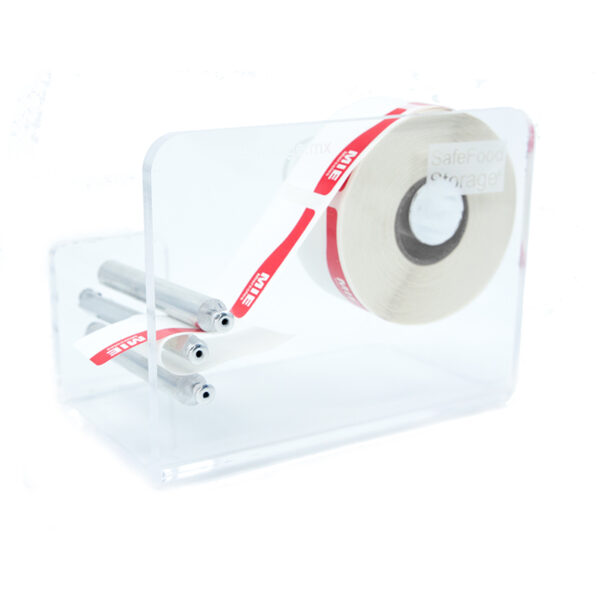 dispensador sencillo etiquetas
