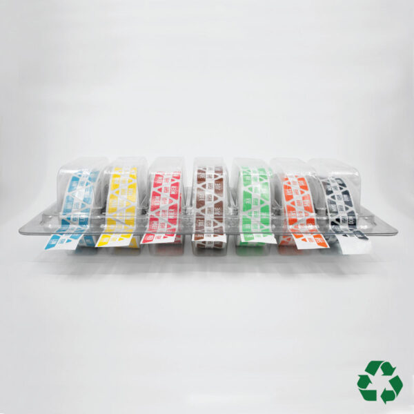kit etiquetas triangulares